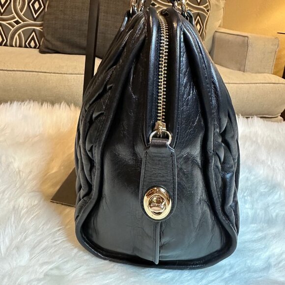 Coach Nolita Large Gathered Leather Satchel - Picture 4 of 12